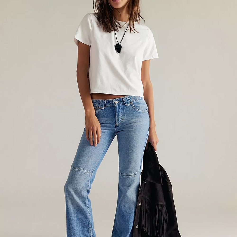 We The Free Flora Low-Rise Bootcut Jeans